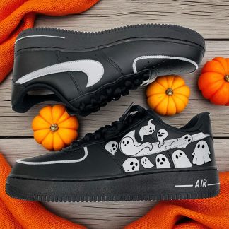 Halloween Ghost Hand Painted Sneakers