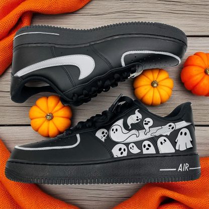 Halloween Ghost Hand Painted Sneakers