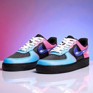 Custom Cybergame Hand Painted Sneakers
