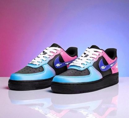Custom Cybergame Hand Painted Sneakers